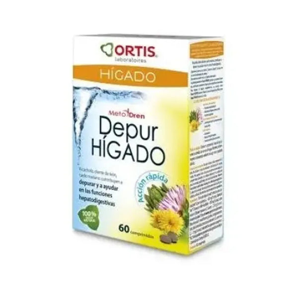 Ortis Metodren Liver Purifier 60 Comprimés - Batty Beauty