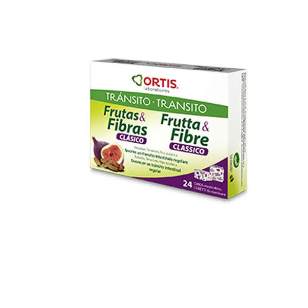 Ortis Classique Fruit et Fibres 24 Cubes À Mâcher - Batty Beauty
