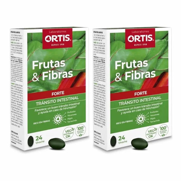 Ortis Fruit And Fiber Forte 2x24 Comprimés - Batty Beauty