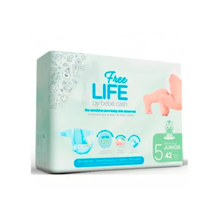 Freelife Couche Baby Cash 5 Junior 11-25Kg 42U