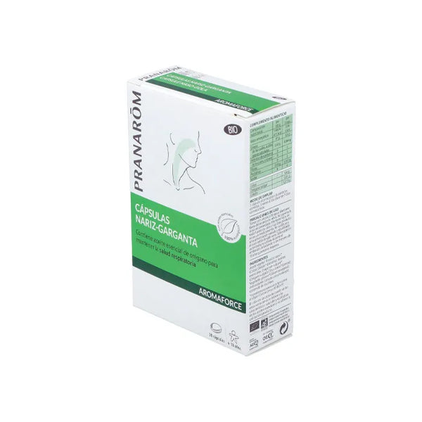 Pranarôm Aromaforce Nez et Gorge 30 Capsules - Batty Beauty