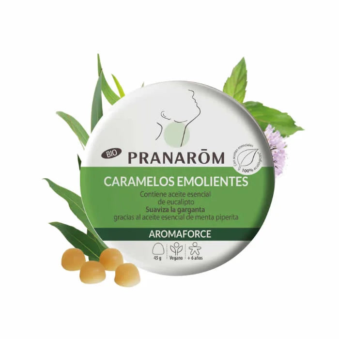 Pranarôm Pranarom Organic Soothing Lozenges Mint & Eucalyptus