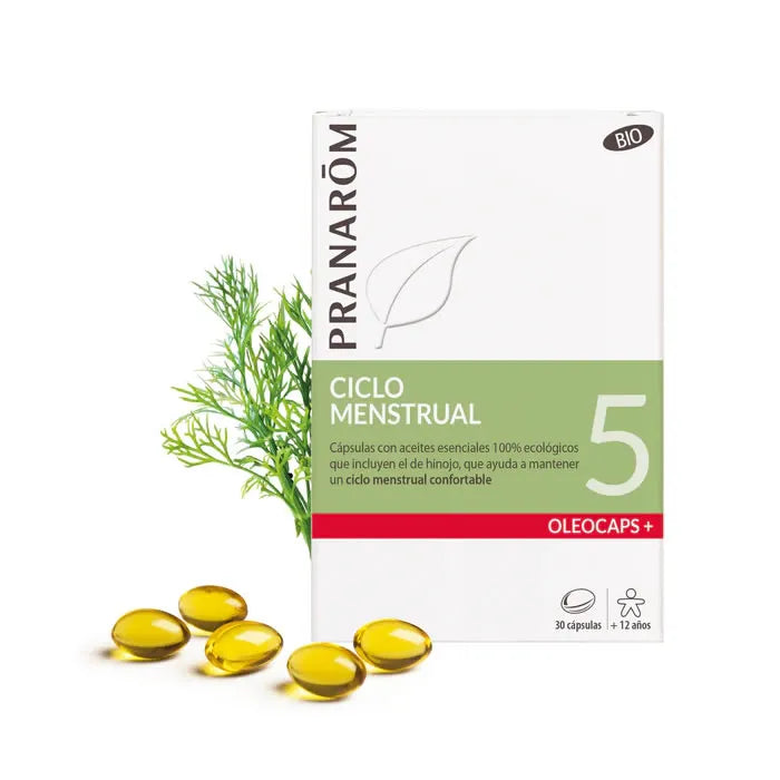 Pranarôm Oleocaps 5 Cycle Menstruel Bio 30 Gélules