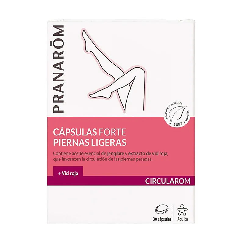 Pranarôm Circularom Forte Jambes Légères Et Confort Circulatoire 30 Capsules