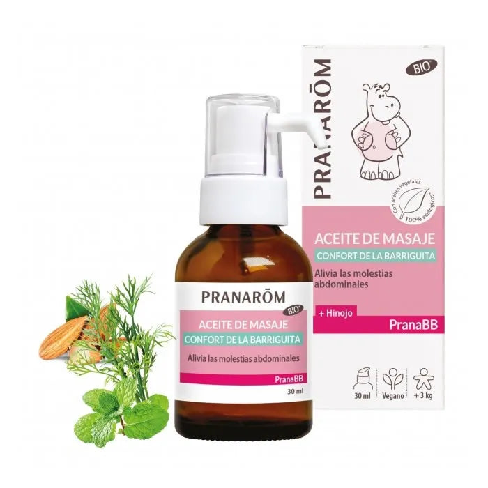 Pranarôm Pranarom Huile de Massage Confort Ventre