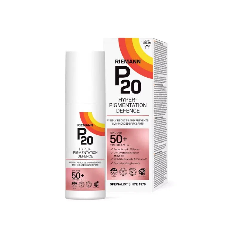 Riemann P20 Photoprotecteur Visage Hyper Pigmentation Spf50+