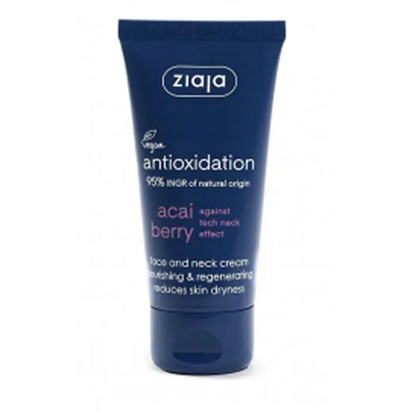 Ziaja Acai Crema Regeneradora y Nutriente Para Rostro y Cuello 50ml - Batty Beauty