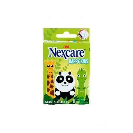 Nexcare Pans Happy Kids Animaux 20 - NEXCARE