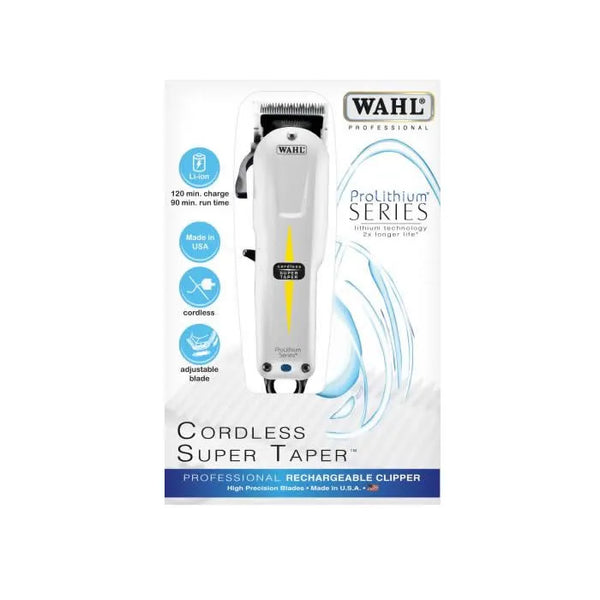 Wahl Super Taper Powerful Heavy Duty Cordless Clipper - WAHL