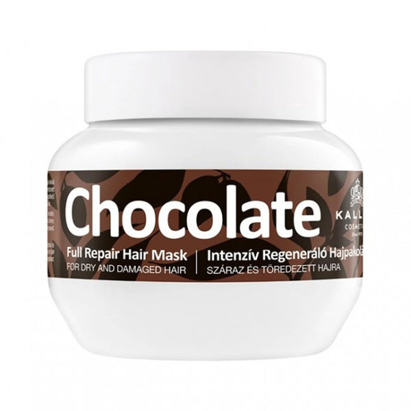 Kallos Cosmetics Kallos Chocolate Mascarilla Capilar Reparadora 275ml - Batty Beauty