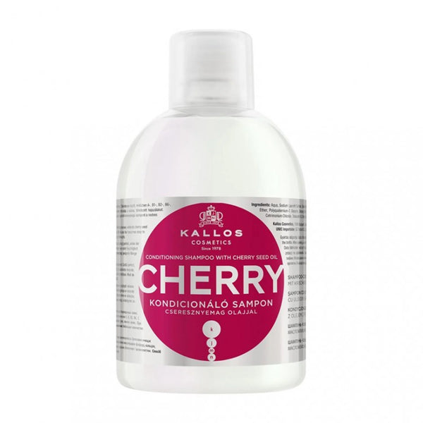 Kallos Cosmetics Kallos Cherry Champu Con Aceite Semillas De Cereza 1000ml - Batty Beauty