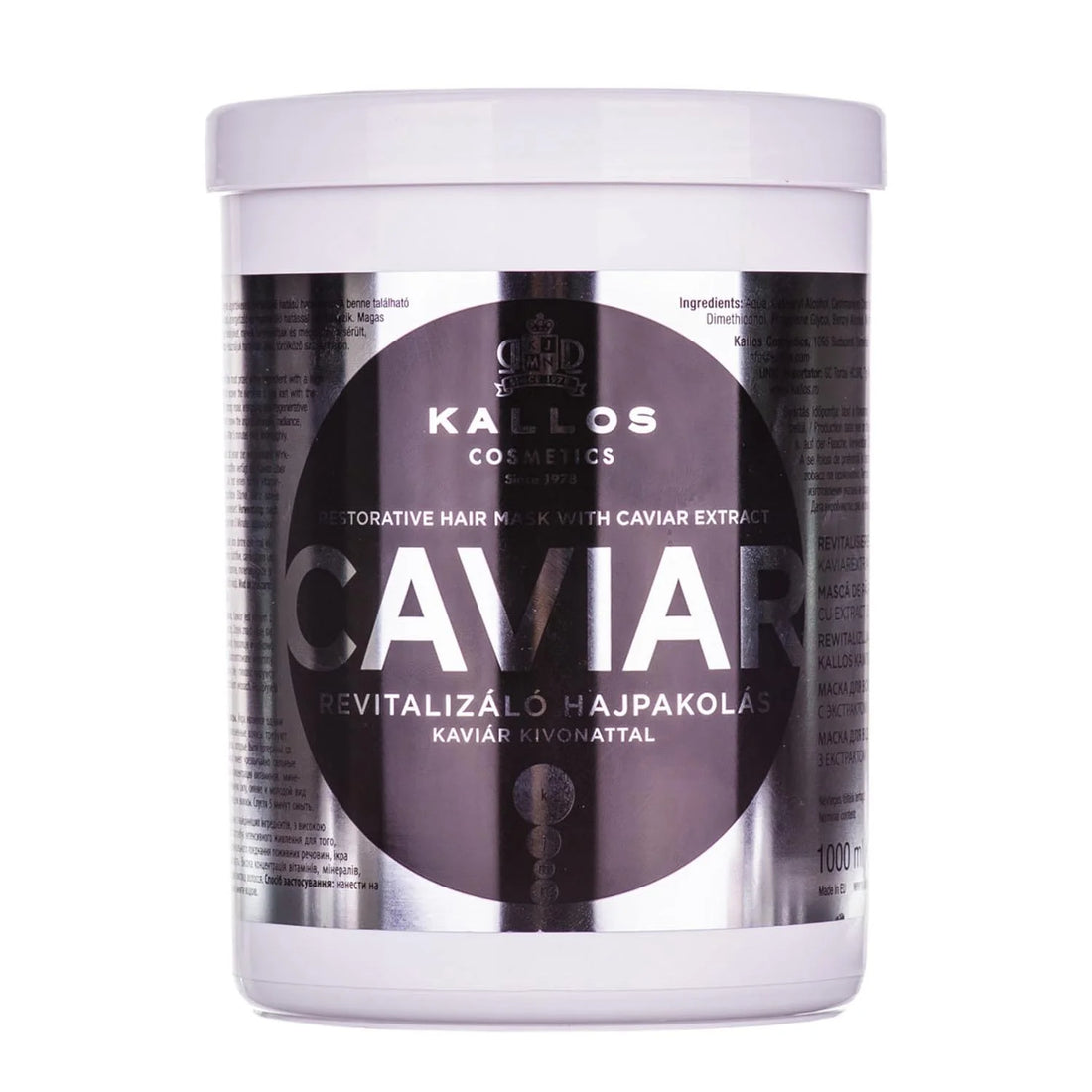 Kallos Cosmetics Kallos Caviar Mascarilla Capilar Con Caviar