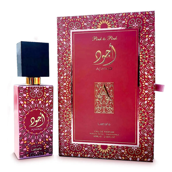 Lattafa Ajwad Pink to Pink Eau De Parfum 60ml - Batty Beauty