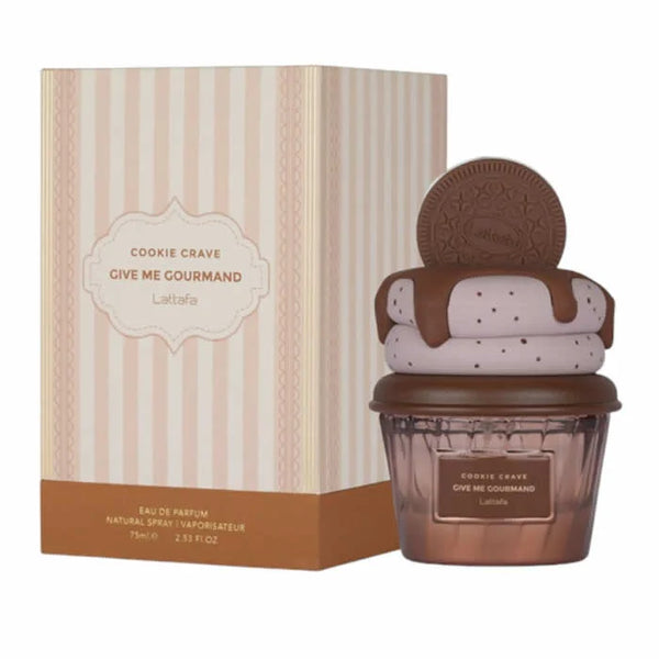 Lattafa Give Me Gourmand Cookie Crave Eau De Parfum 75ml - Batty Beauty
