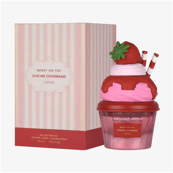 Lattafa Berry On Top Give Me Gourmand Eau de Parfum 75ml - Batty Beauty