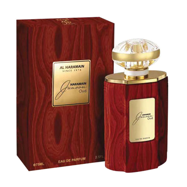 Al Haramain Junoon Oud Eau De Parfum 75ml - Batty Beauty