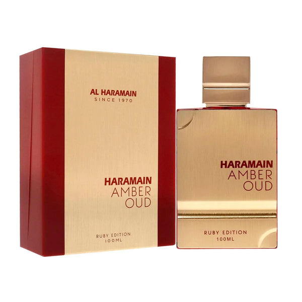 Al Haramain Amber Oud Ruby Edition Ep 100 Vp Unisex Distribuidor - Batty Beauty