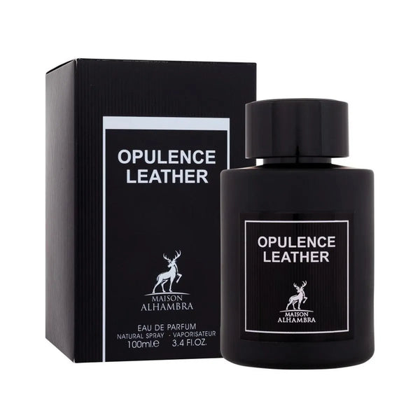 Maison Alhambra Opulence Leather Eau De Parfum 100ml Spray - MAISON ALHAMBRA