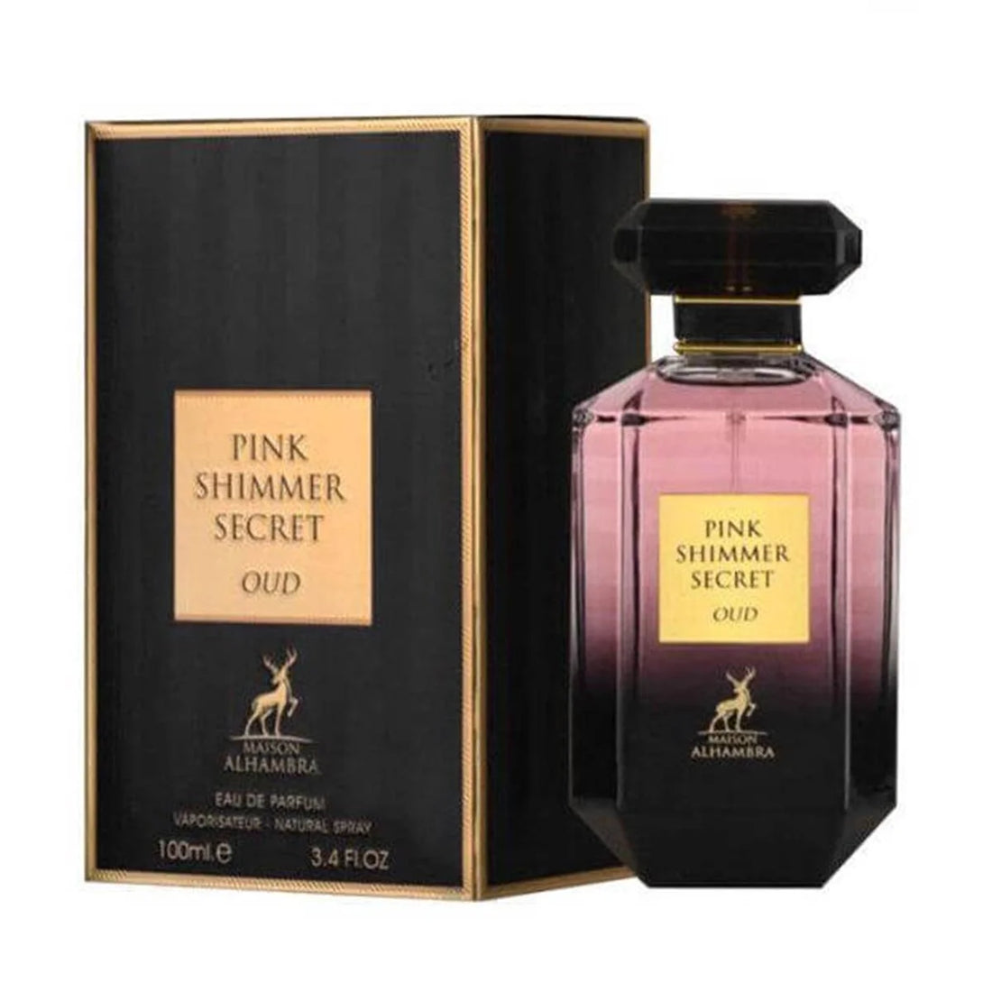 Maison Alhambra Pink Shimmer Secret Oud Eau De Parfum