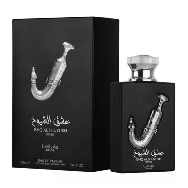 Lattafa Ishq Al Shuyukh Silver Eau De Parfum 100ml - Batty Beauty