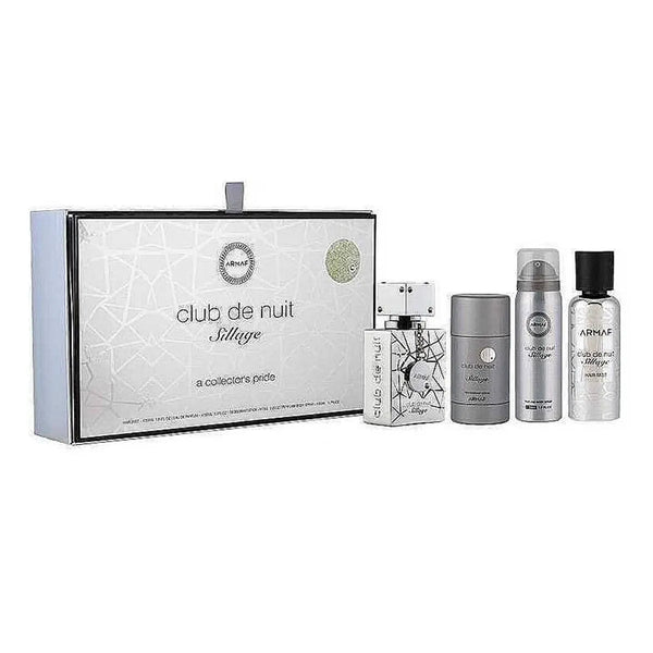 Armaf Club De Nuit Sillage Eau De Parfum 30un Hair Mist Desodorante Stick Corporal Perfumado 50mlvaporizador 75ml - Batty Beauty