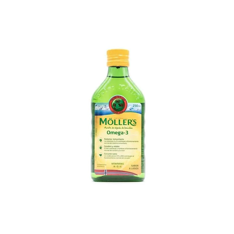 Moller´s Möller's Huile De Foie De Morue Aromatisée Au Citron