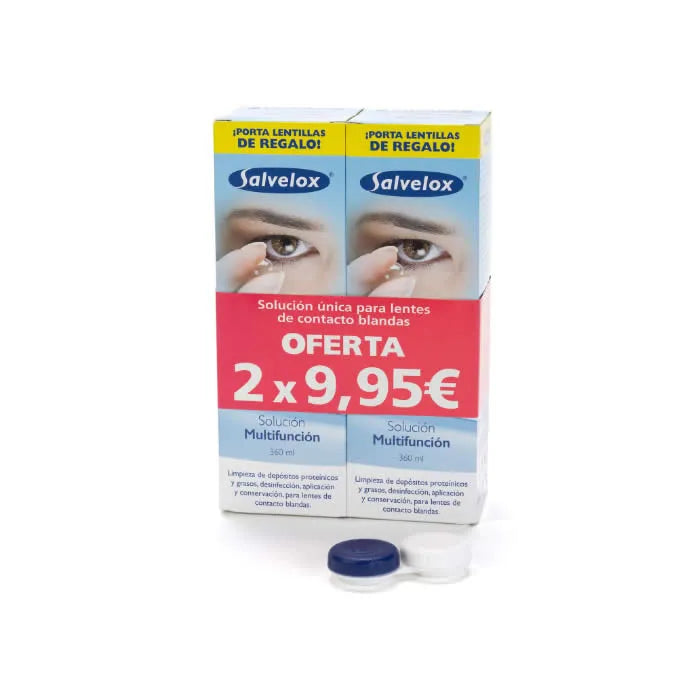 Salvelox Pack Solution Unique Lentilles