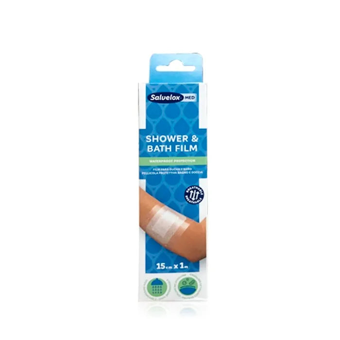 Salvelox Pansement adhésif pour le bain et la douche 15cmx1m