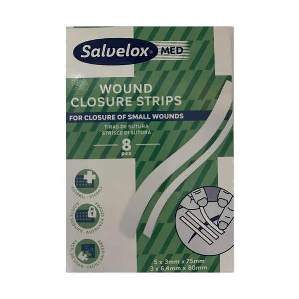 Salvelox Suture Strips 8 Pcs Assorted - Batty Beauty
