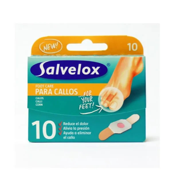 Salvelox Foot Care Pour Callosités 10 Unités - Batty Beauty