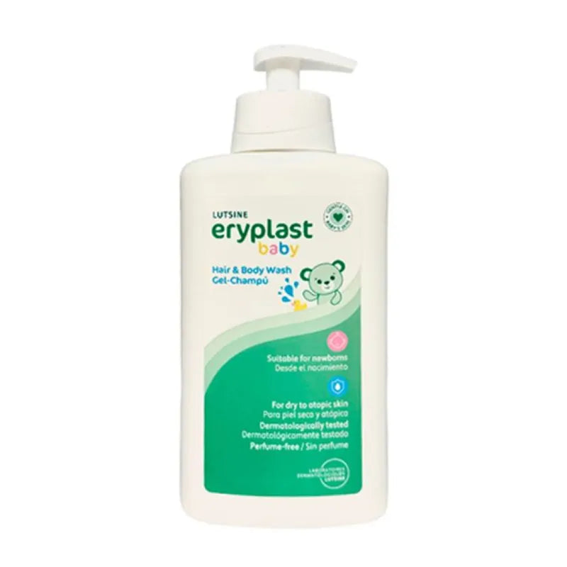 Lutsine Eryplast Gel-Shampooing Bébé Peau Sèche et Atopique