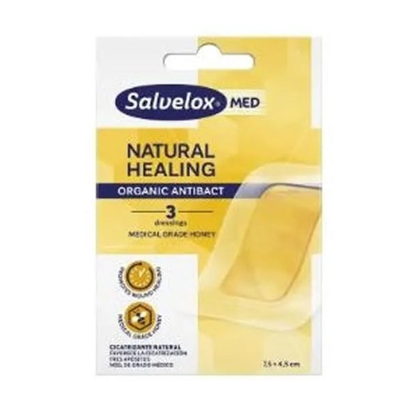 Salvelox Med Natural Healing 3 Pansements 7,5X4,5Cm - Batty Beauty