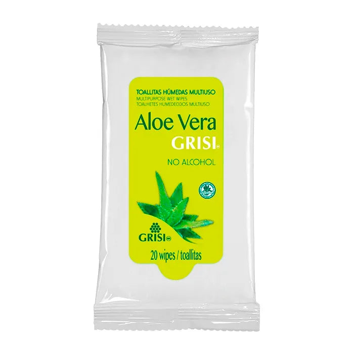 Grisi Lingettes Multi-usages à L'Aloe Vera 20U