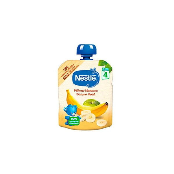 Nestle 3x Nestlé Naturnes Purée Pomme Banane 6 Mois 90g - Batty Beauty
