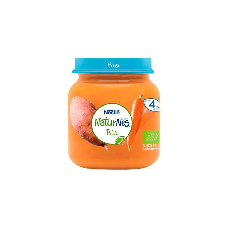 Nestle Nestlé Naturnes Tarrito Zanahoria y Boniato Bio 4m