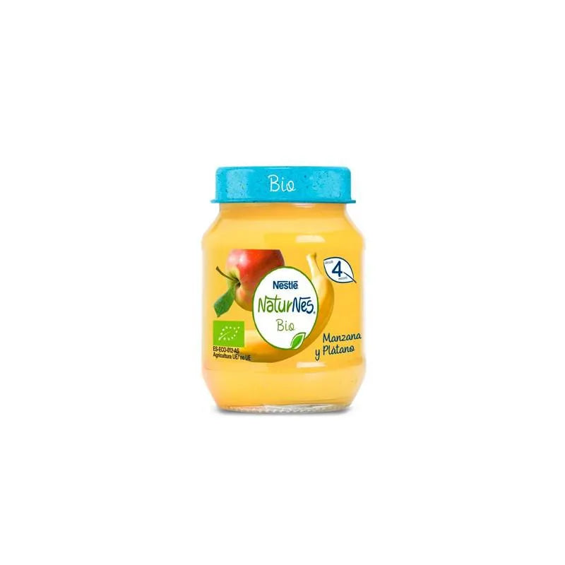 Nestle Naturnes Bio Tarrito Manzana y Platano 4m