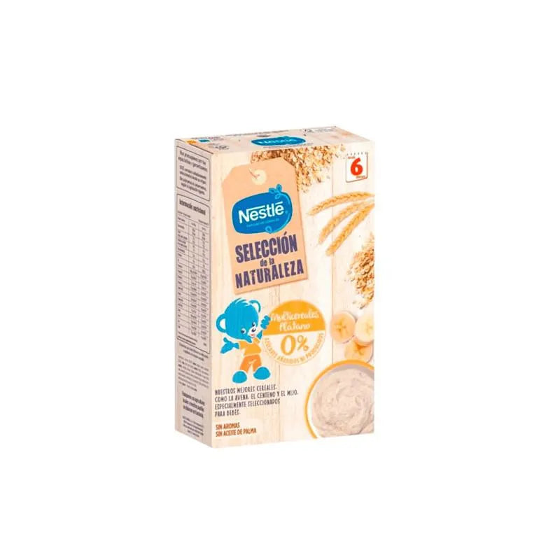 Nestle Nestlé Selección Naturaleza Multicereales y Plátano 6m