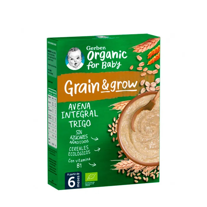 Gerber Porridge de Flocons D'avoine Wholegrain et le Blé