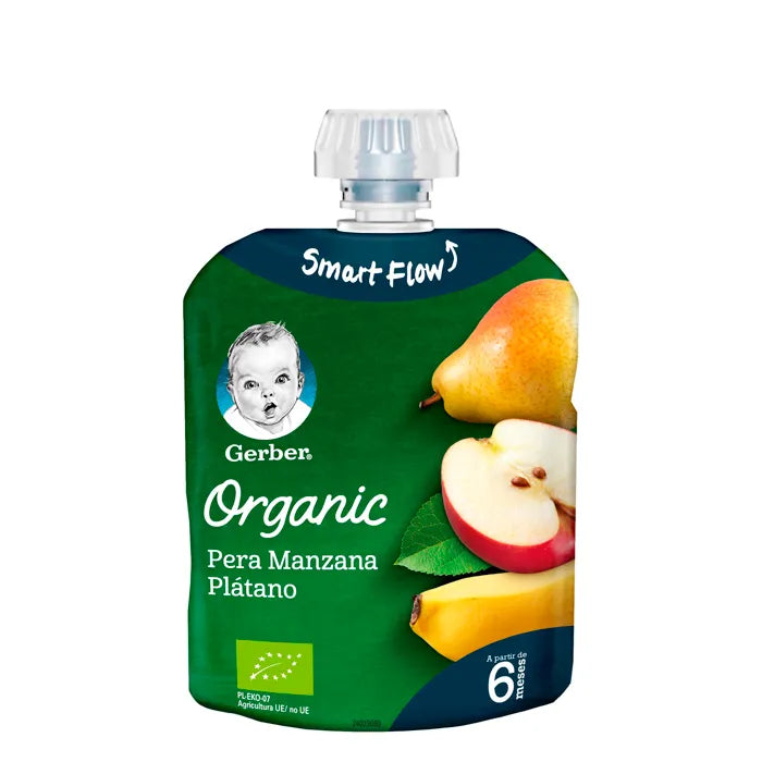Gerber Organic Poire Pomme et Banane