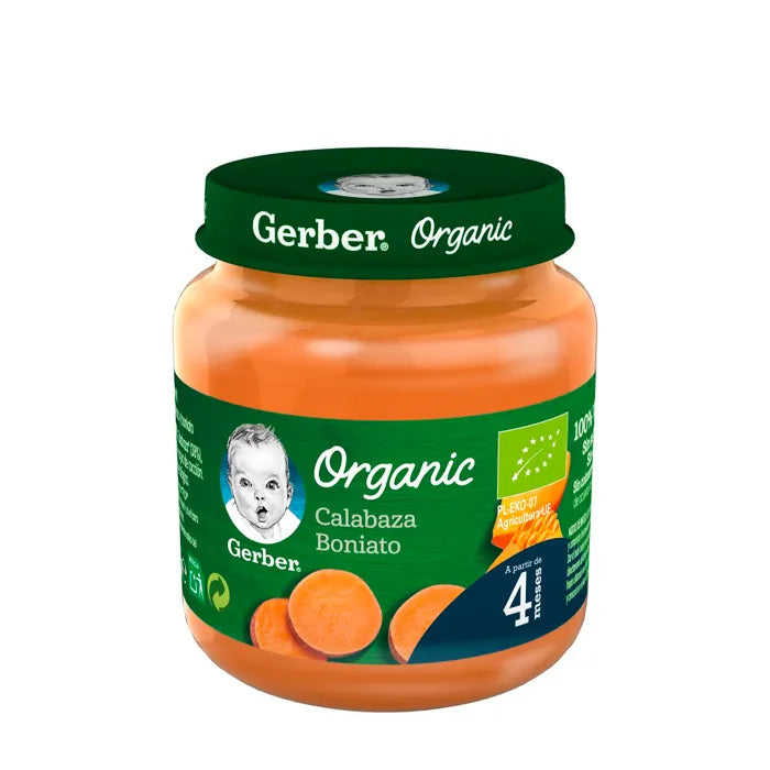 Gerber Organic Citrouille et Patate Douce