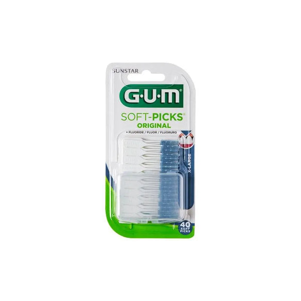 Gum Soft-Picks Filamentos Goma X-Large 40 Unidades - Batty Beauty