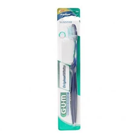 Gum Original White Brosse À Dents Medium Compacte 1 Brosse À Dents - Batty Beauty