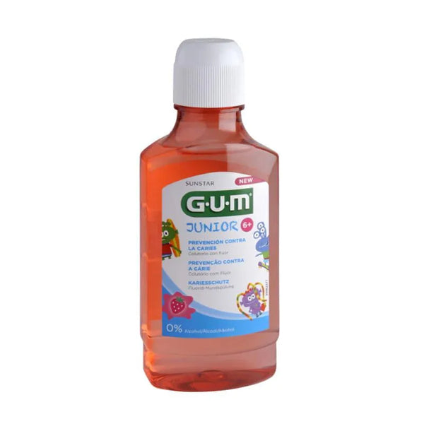 Gum Junior Colutorio Sabor Fresa 6 Años 300ml - Batty Beauty