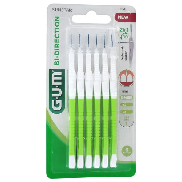 Gum Gomme Bi-Direction 0,7mm Vert - Batty Beauty