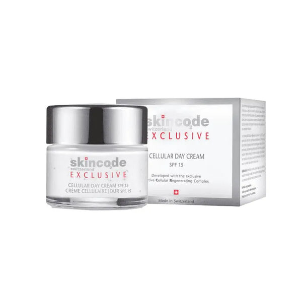 Skincode Exclusive Crème Cellulaire Jour Spf15 50ml - Batty Beauty