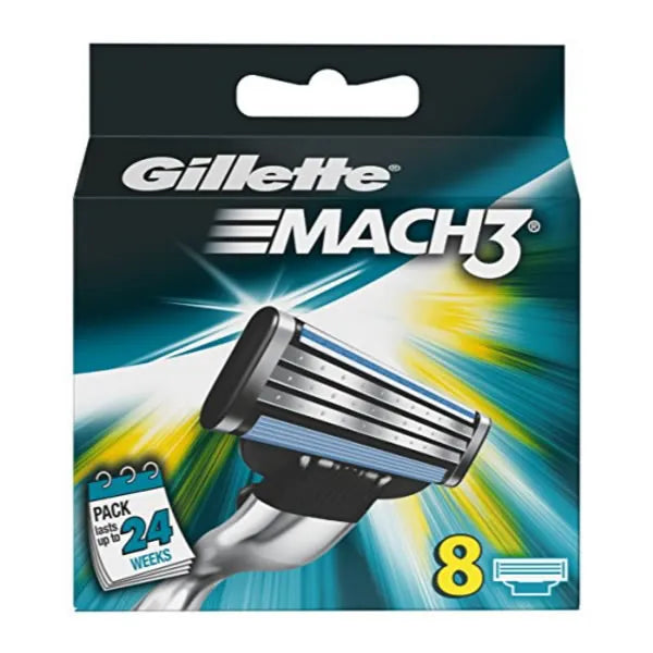 Gillette Mach3 Refill 8 Unités - GILLETTE