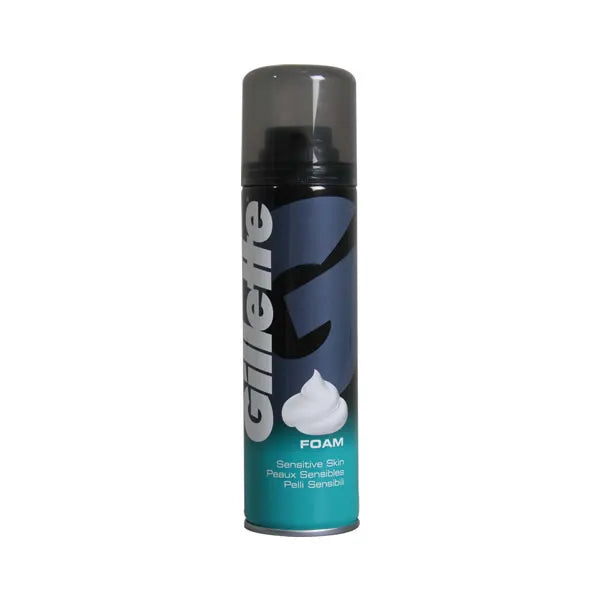 Gillette Mousse à Raser Peaux Sensibles 200ml - Batty Beauty