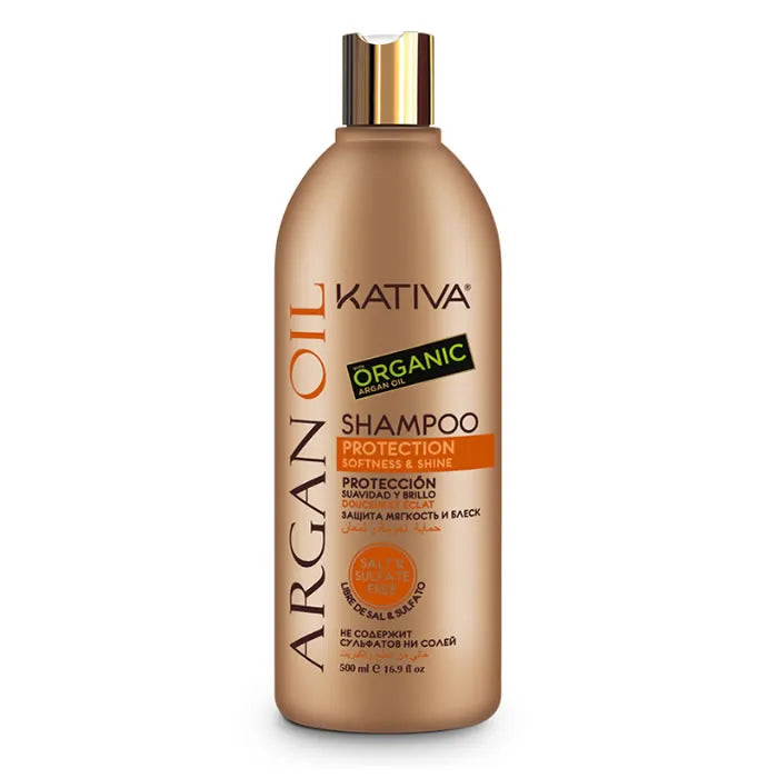 Kativa Argan Oil Shampoo Protection Softness & Shine
