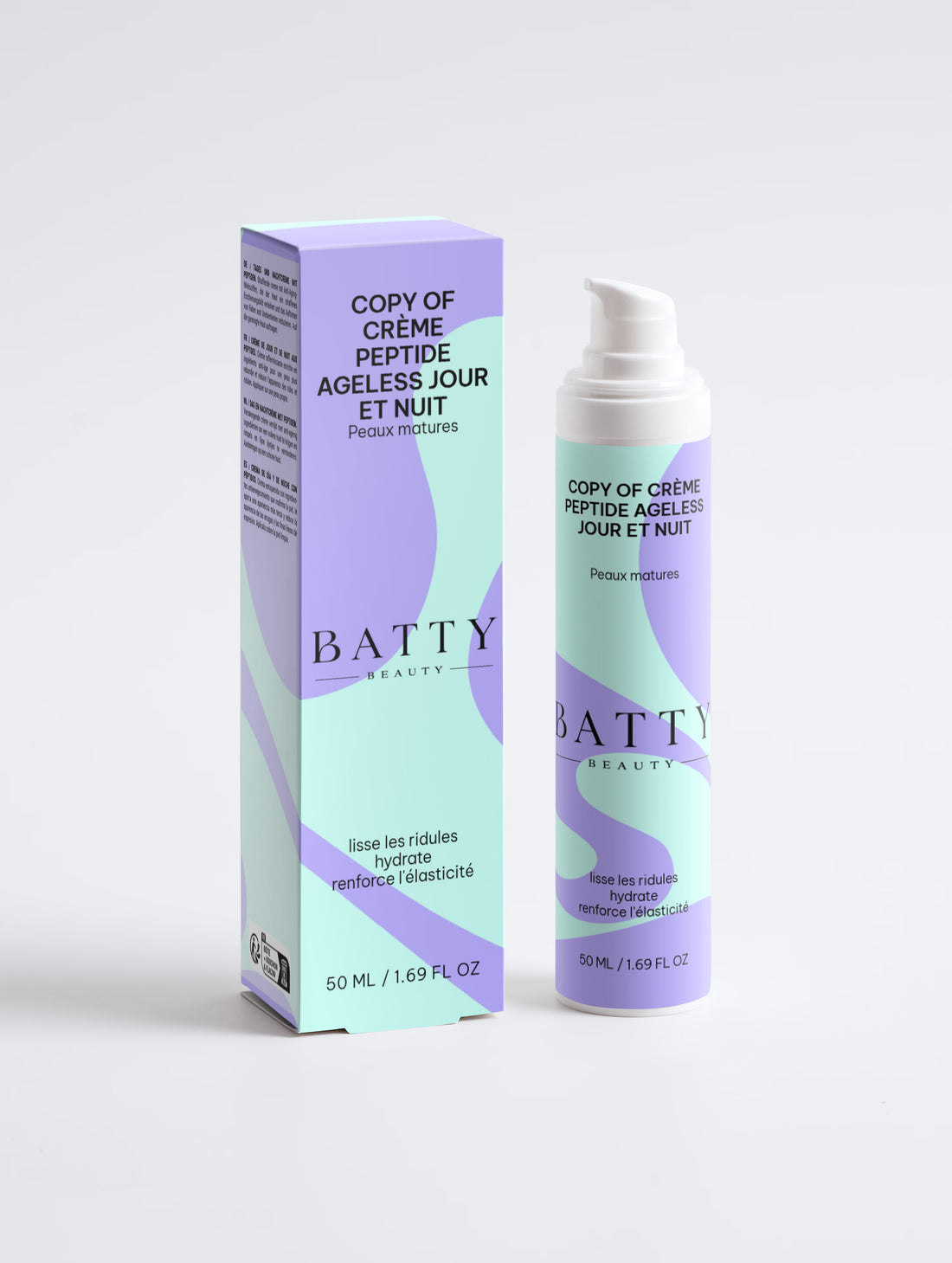 Crème Peptide Ageless Jour et Nuit