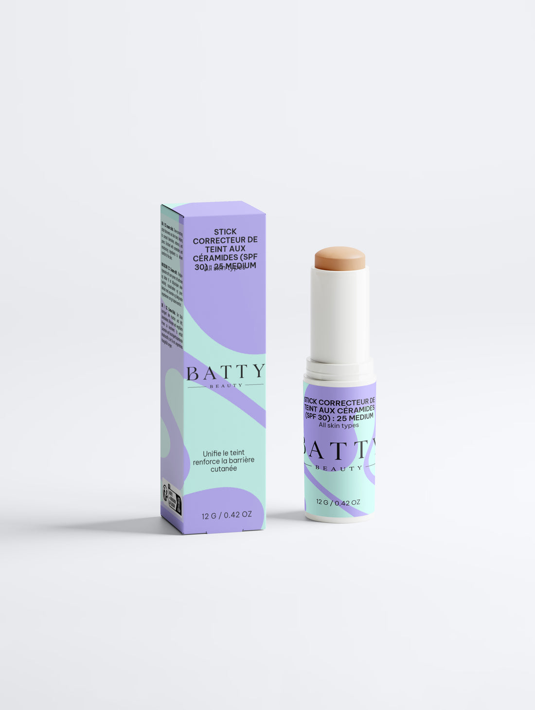 Stick correcteur de teint aux céramides (SPF 30) : 25 MEDIUM